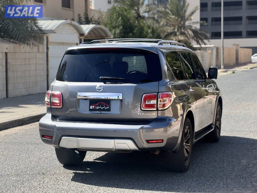 نيسان باترول (ارمادا) ٢٠١٧ بلاتينيوم صبغ وكاله3