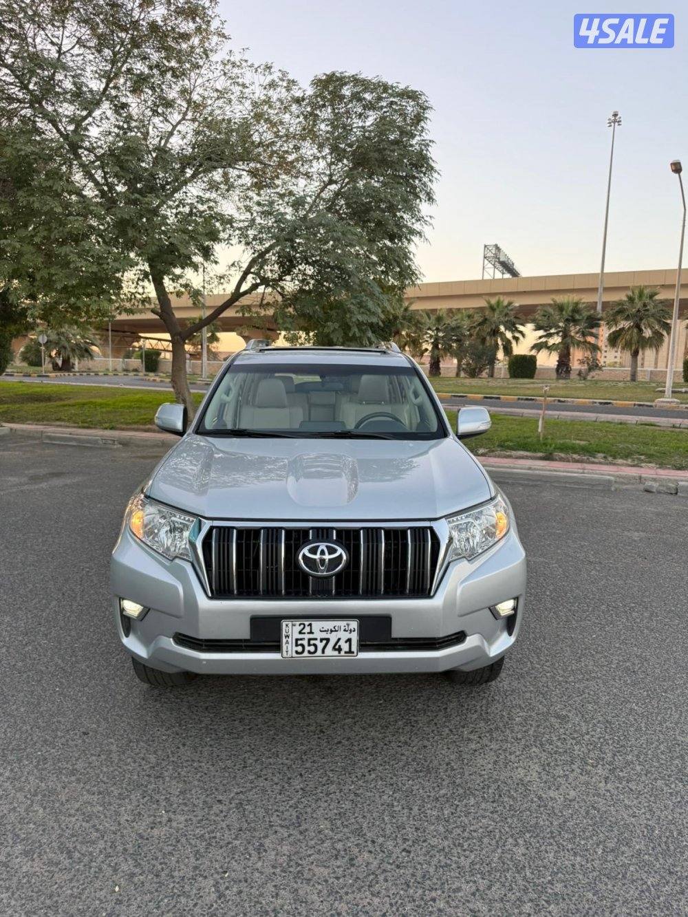 برادو 2022 بحاله الوكاله صبغ الوكاله فل اوبشن اعلى درجه2