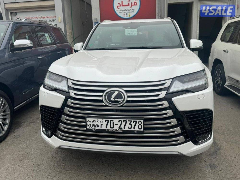 لكزس LX600 ٢٠٢٢ الساير عداد أصفار شرط الفحص صبغ وكاله الدرجه الثانيه2