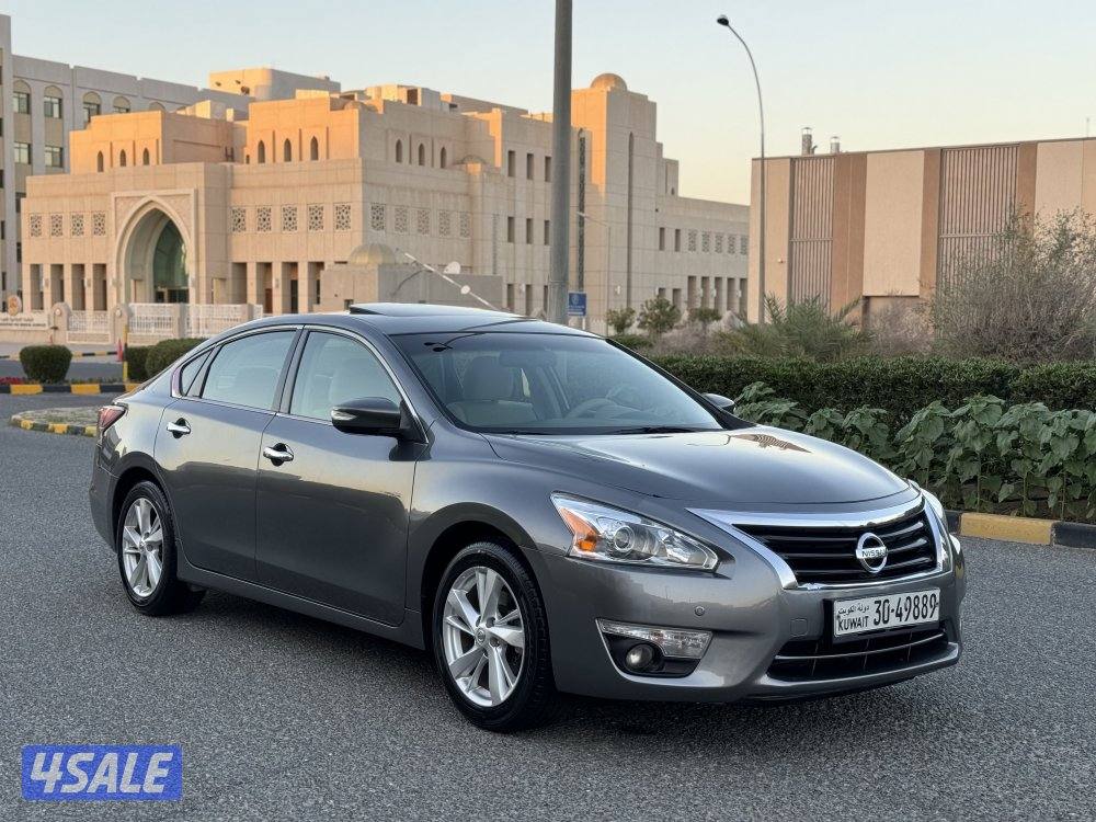 نيسان التيما موديل 2014 عداد 64 الف بحاله الوكاله1