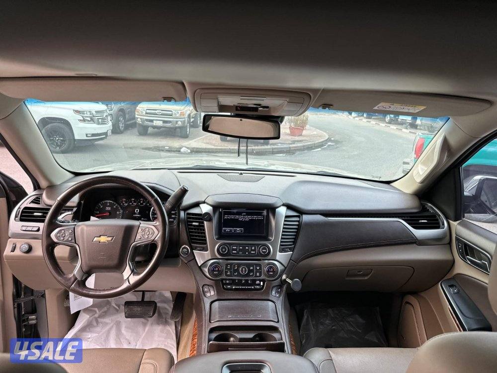 تاهو LTZ ٢٠١٨ الغانم عداد ١٧٣ ألف شرط الفحص قير مكينه شاصي مصبوغ٤ قطع6