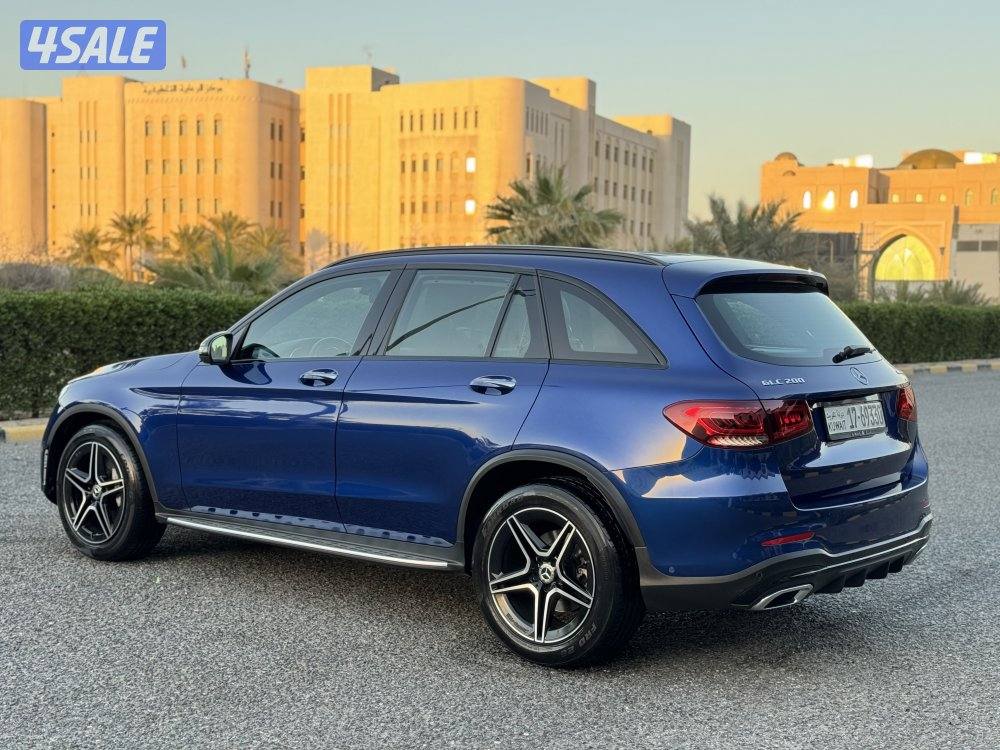 مرسيدس GLC200 موديل 2020 صبغ الوكاله بحاله الوكاله4