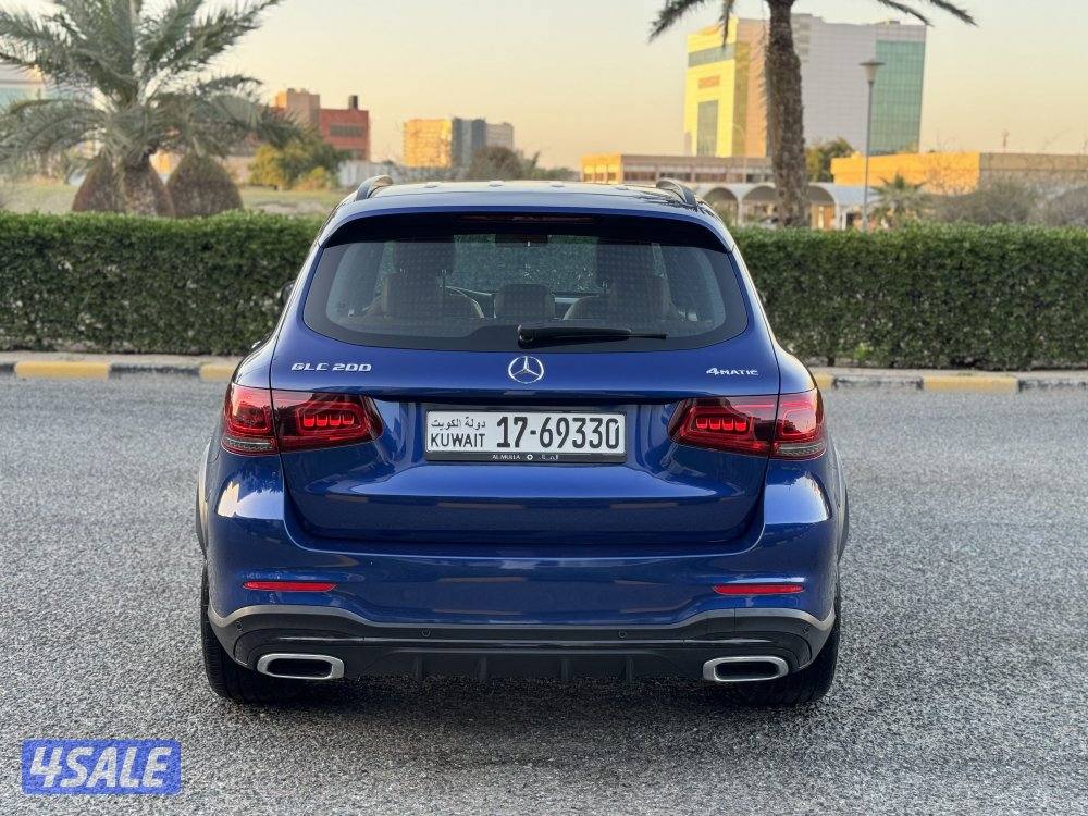 مرسيدس GLC200 موديل 2020 صبغ الوكاله بحاله الوكاله6