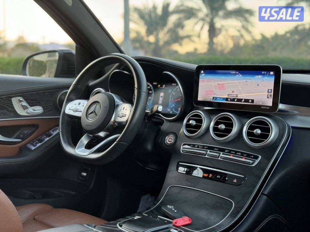 مرسيدس GLC200 موديل 2020 صبغ الوكاله بحاله الوكاله13