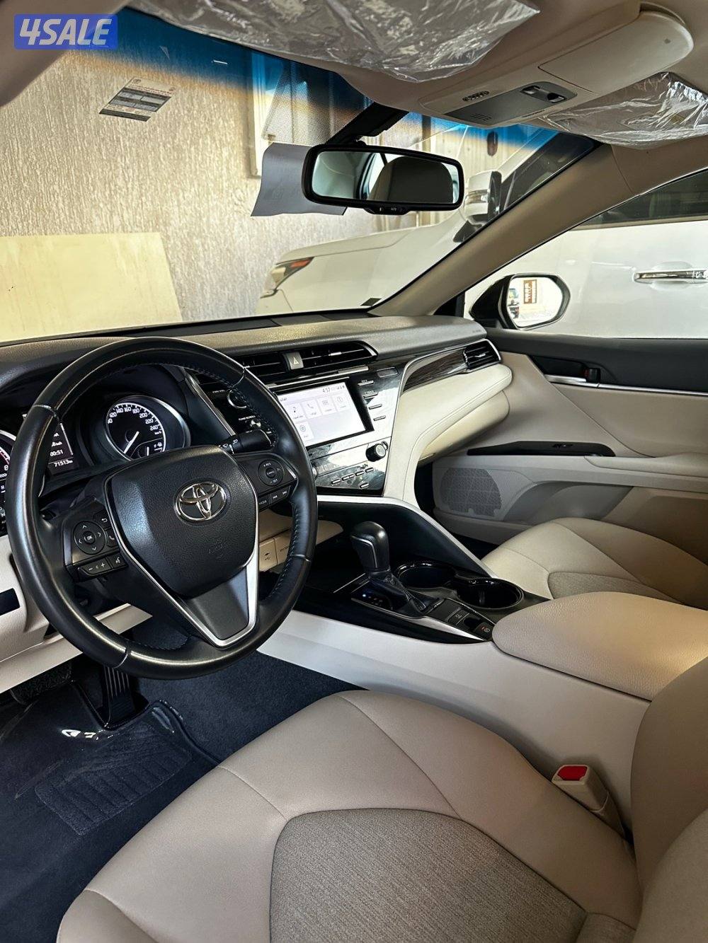 كامري 2019 عداد 70 الف بحاله الوكاله4