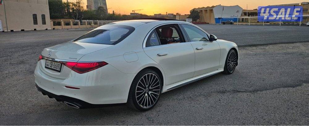 S 500 L m 2021 km 98 الملا خالية من اصباغ حوادث شرط الفحص3