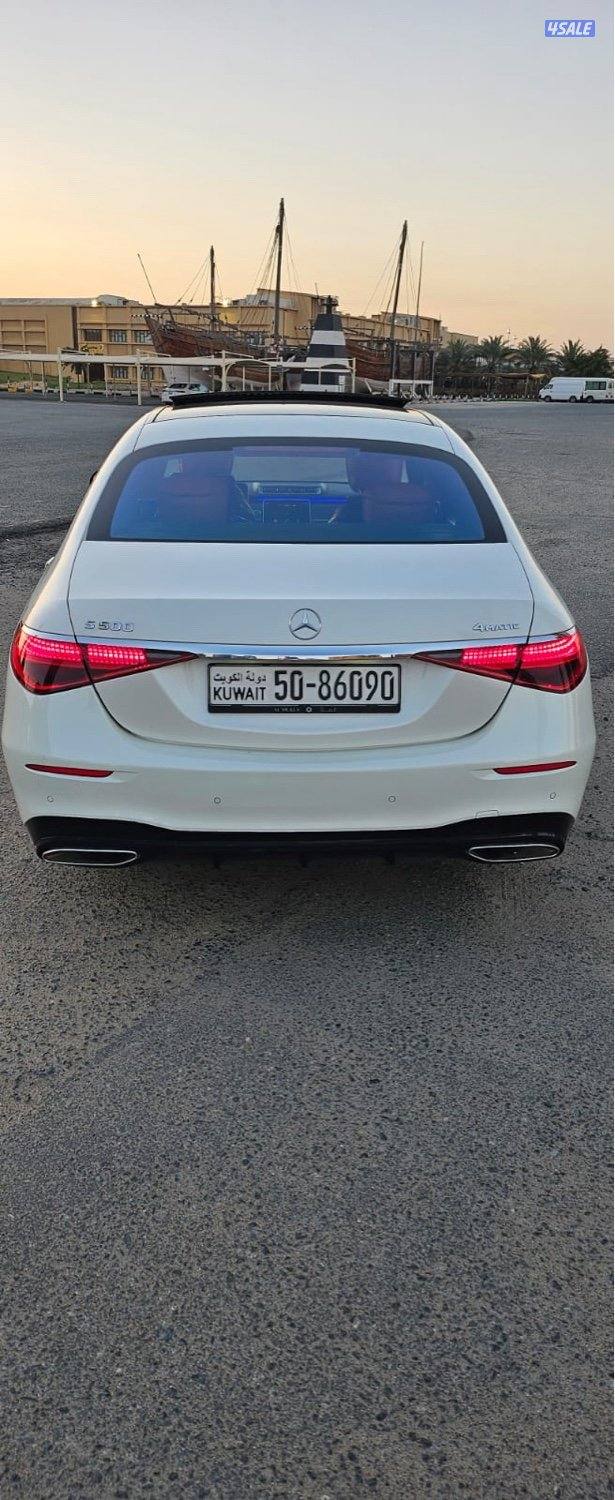 S 500 L m 2021 km 98 الملا خالية من اصباغ حوادث شرط الفحص5