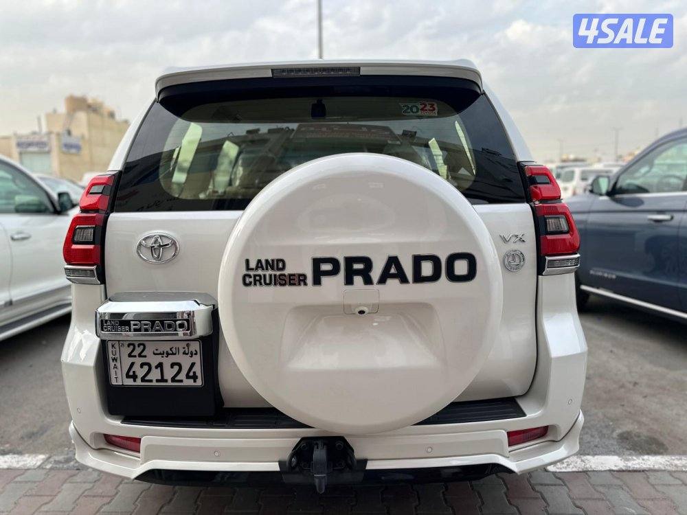 برادو VX ٢٠٢٣ الساير عداد ١٢ ألف شرط الفحص صبغ وكاله كامل مواصفات1