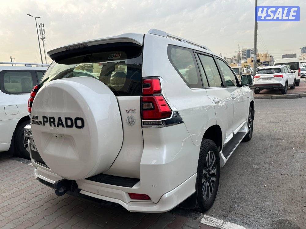 برادو VX ٢٠٢٣ الساير عداد ١٢ ألف شرط الفحص صبغ وكاله كامل مواصفات3