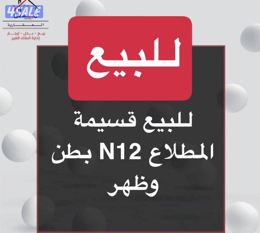 للبيع بيت المطلاع N120