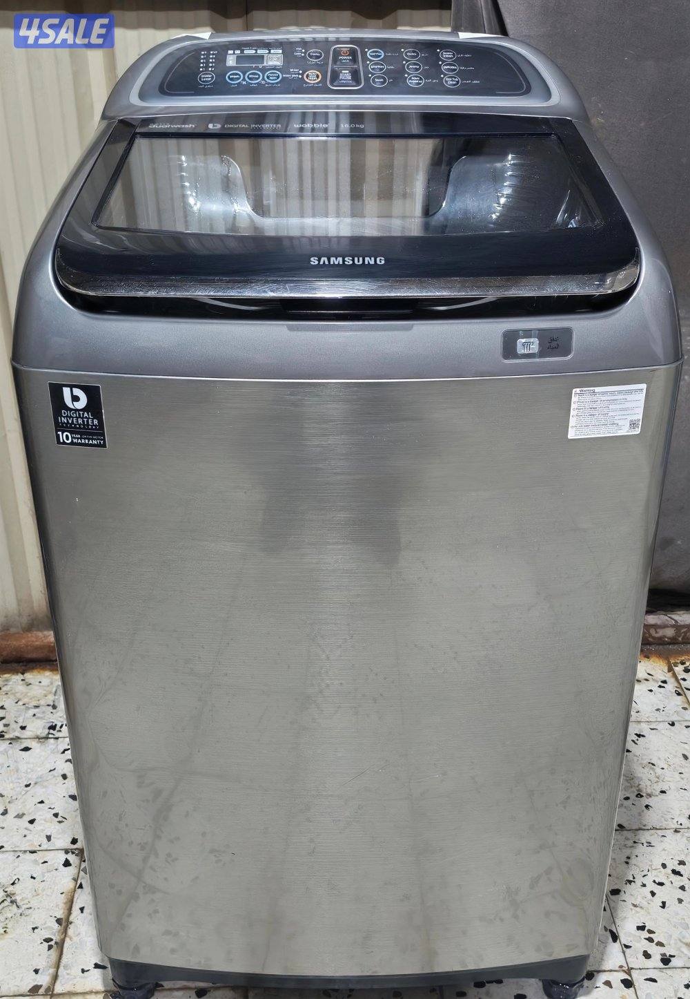 غسالة سامسونج 16 كيلو تعمل بامتياز0