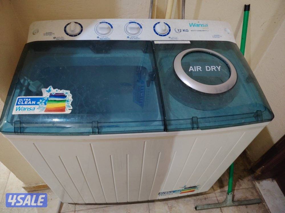 للبيع غسالة وثلاجه و....2