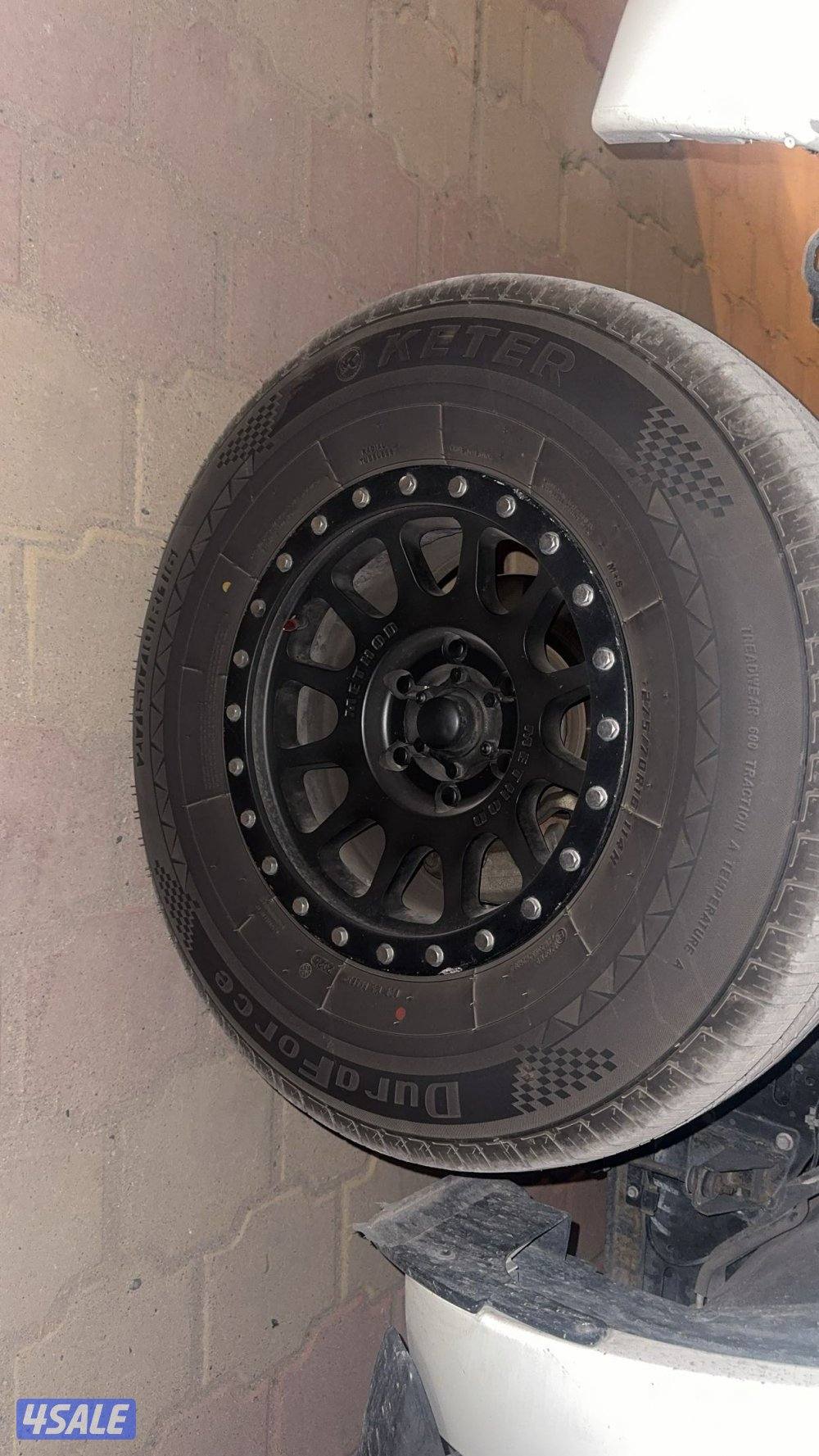 للبيع رنقات ميثود تجاري معه التواير مقاس ١٦ نظاف1