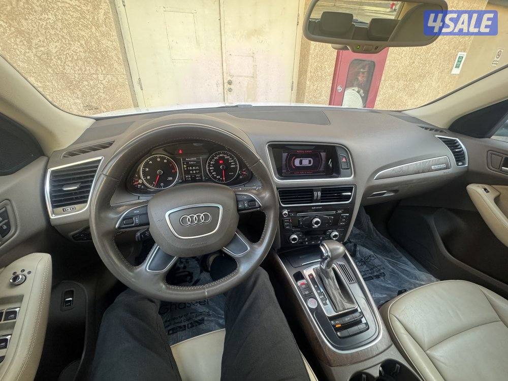 أودي Q5 ٢٠١٥ بانوراما - صبغ وكالة - ممشى٨٠ الف كم - Audi Q5 80 KM only7