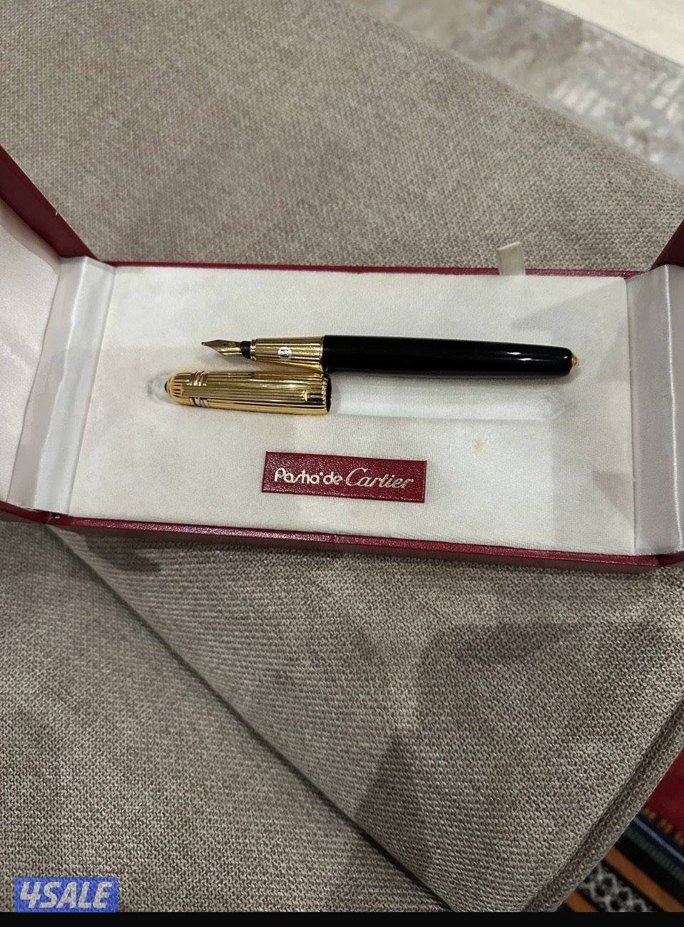 للبيع قلم كارتير باشاءاصلي كامل المرفقات +قلم كارتيرابو عقال جديدغير م0