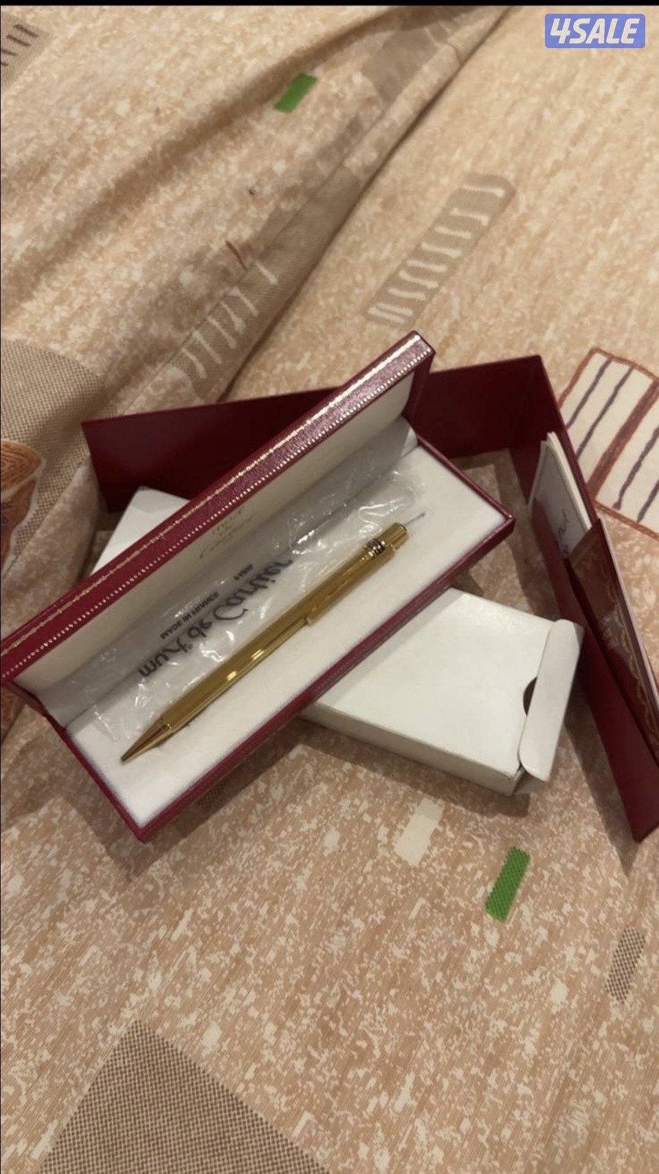 للبيع قلم كارتير باشاءاصلي كامل المرفقات +قلم كارتيرابو عقال جديدغير م1