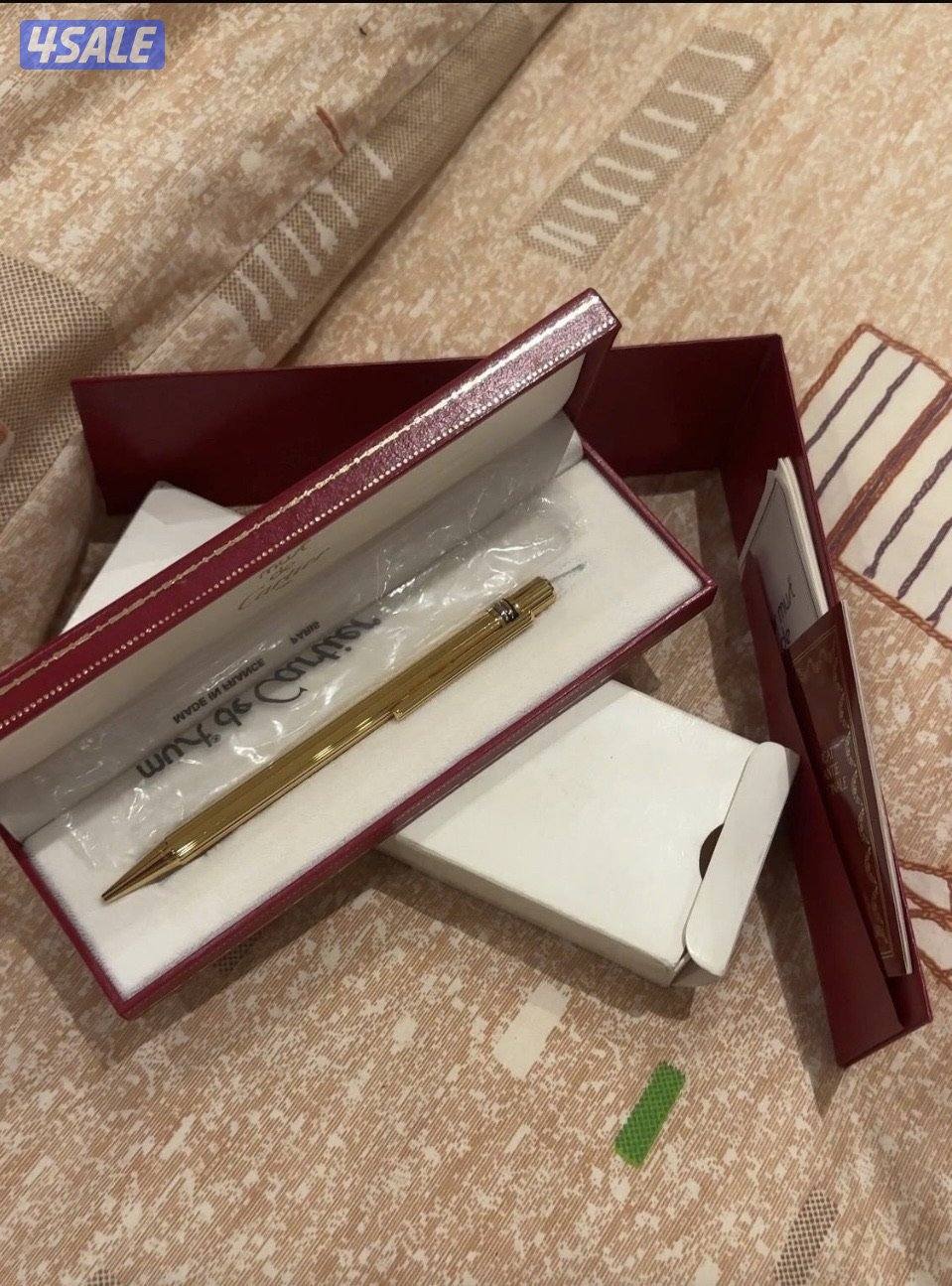 للبيع قلم كارتير باشاءاصلي كامل المرفقات +قلم كارتيرابو عقال جديدغير م2