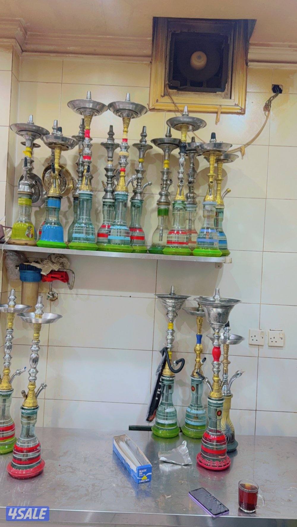 للبيع مقهي ب حولي شارع العثمان في مكان ممتاز ومساحه كبيره جدا ومقهي11