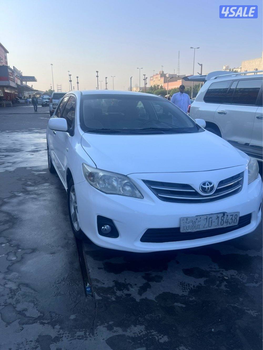كورولا كورلا 2012 ابيض4