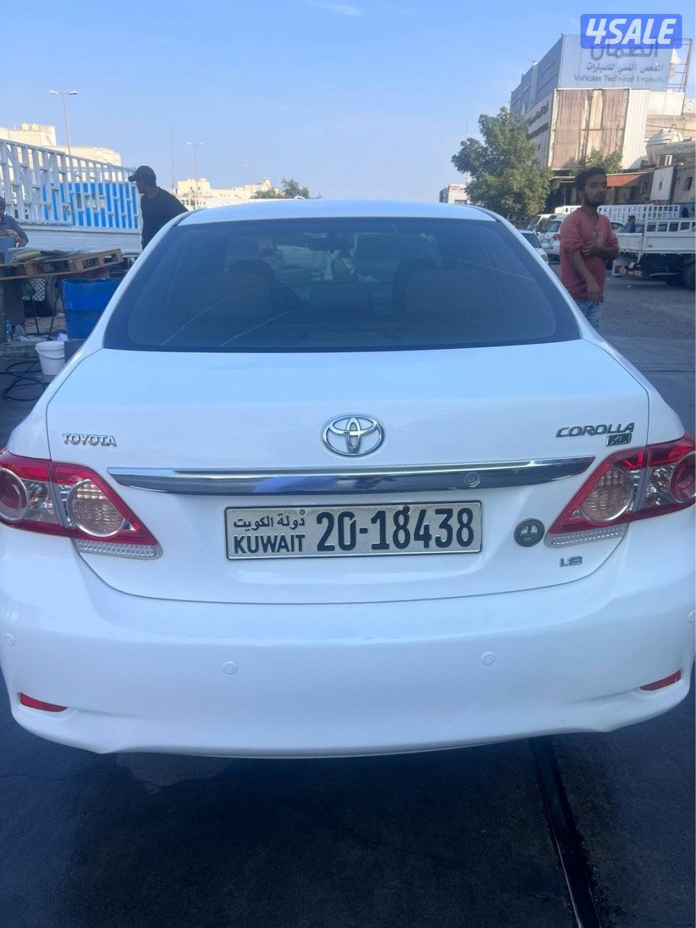كورولا كورلا 2012 ابيض5