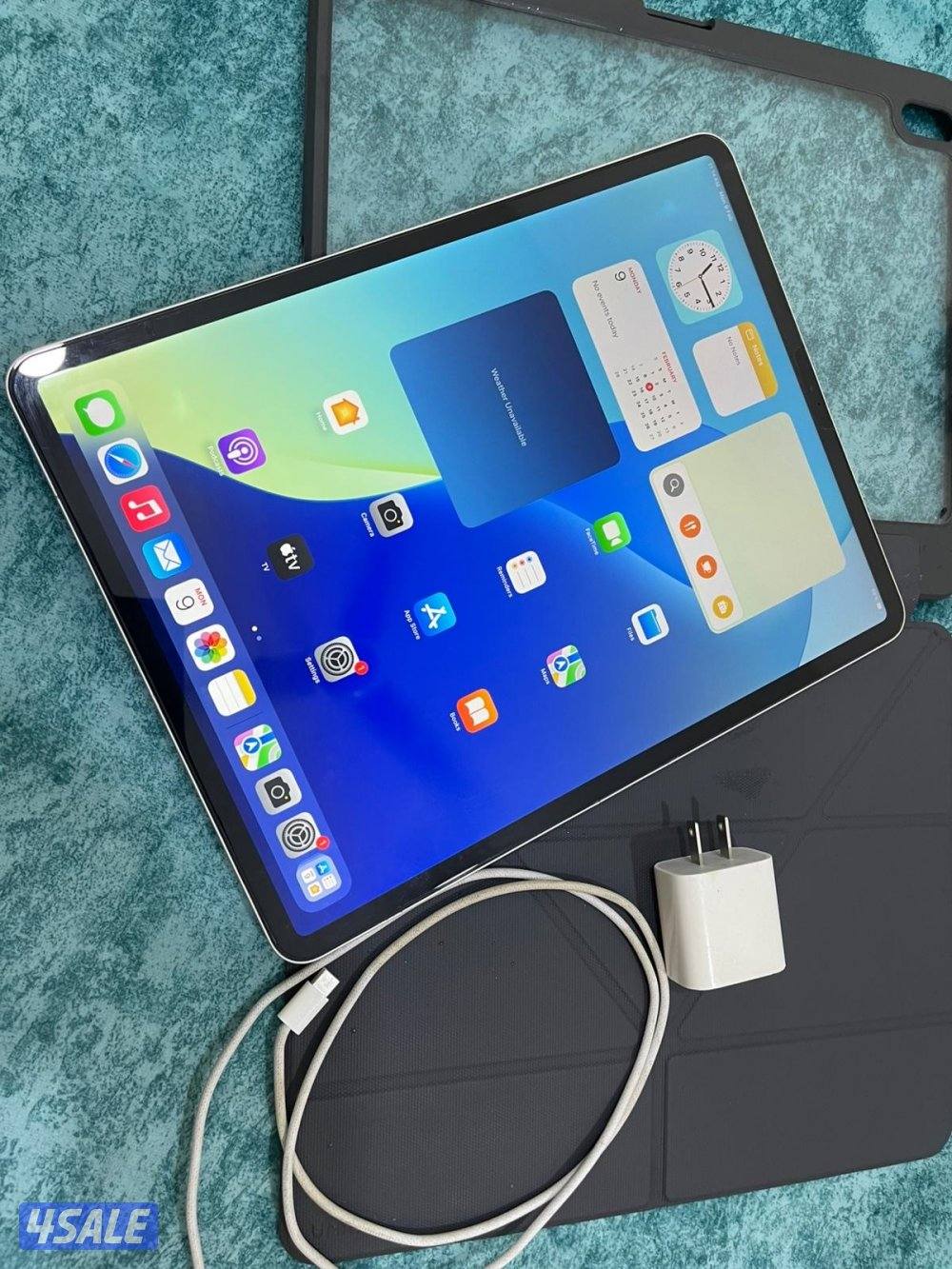 ايباد ابل برو 12.9 انش 256 قيقا الجيل الثالث شغال زين0