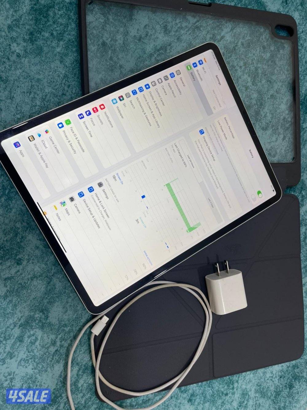 ايباد ابل برو 12.9 انش 256 قيقا الجيل الثالث شغال زين1
