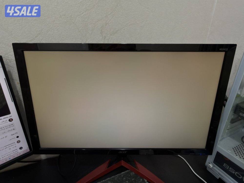 شاشة acer قيمينق ٢٤ انش9