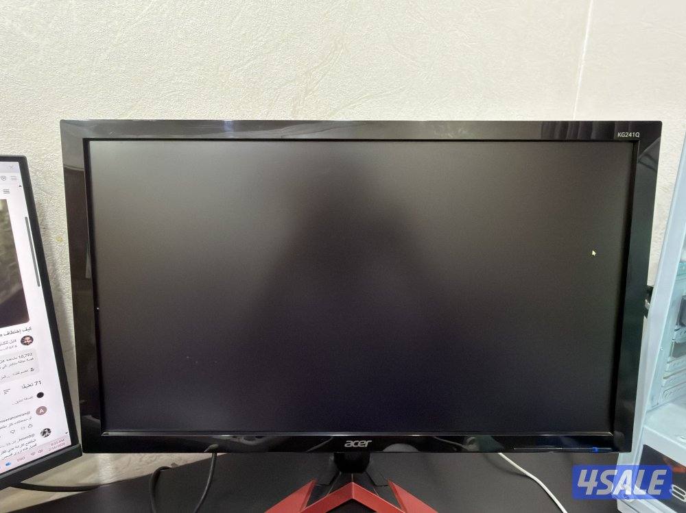شاشة acer قيمينق ٢٤ انش10