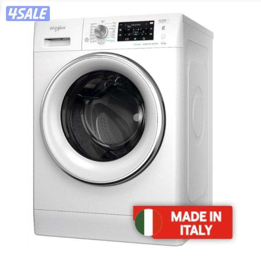 غسالة Whirlpool إيطاليا الصناعة سعة ١٠ كجم جديدة تماما للبيع1