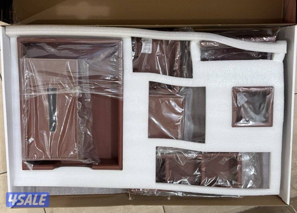 Office Desk Set (8 Pieces / Brand New) طقم مكتب1