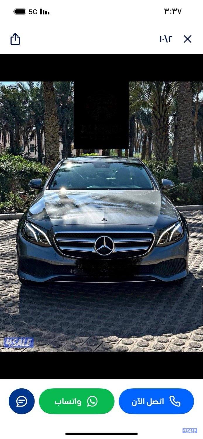 مرسيدس E200  -  2019 -  عداد 65000  -وارد الملا - صبغ وكاله1