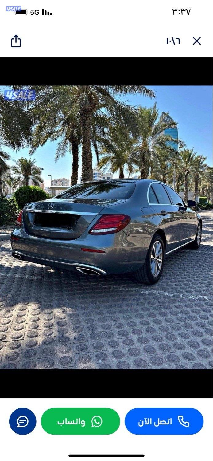 مرسيدس E200  -  2019 -  عداد 65000  -وارد الملا - صبغ وكاله5