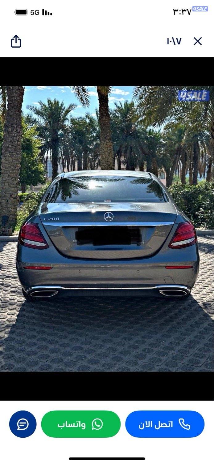 مرسيدس E200  -  2019 -  عداد 65000  -وارد الملا - صبغ وكاله6