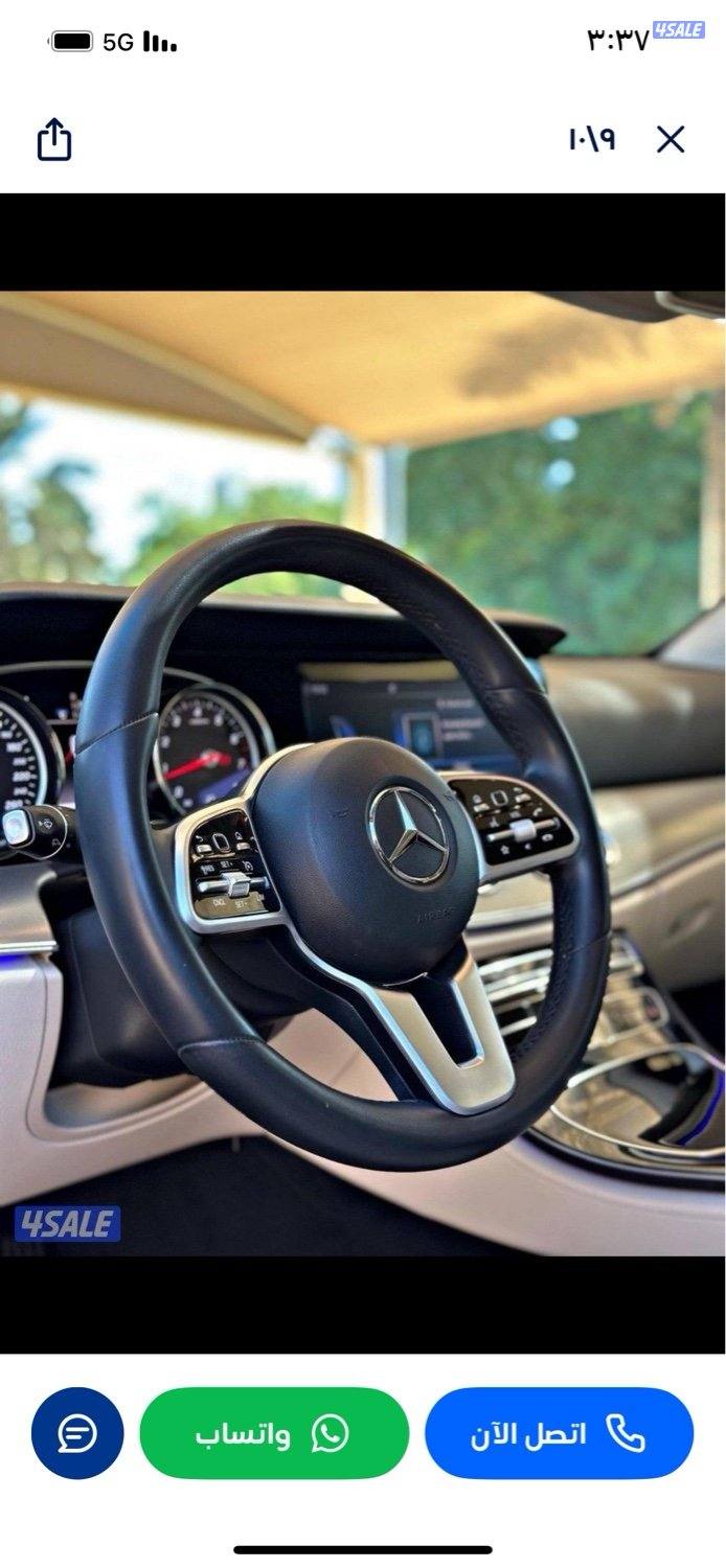 مرسيدس E200  -  2019 -  عداد 65000  -وارد الملا - صبغ وكاله8