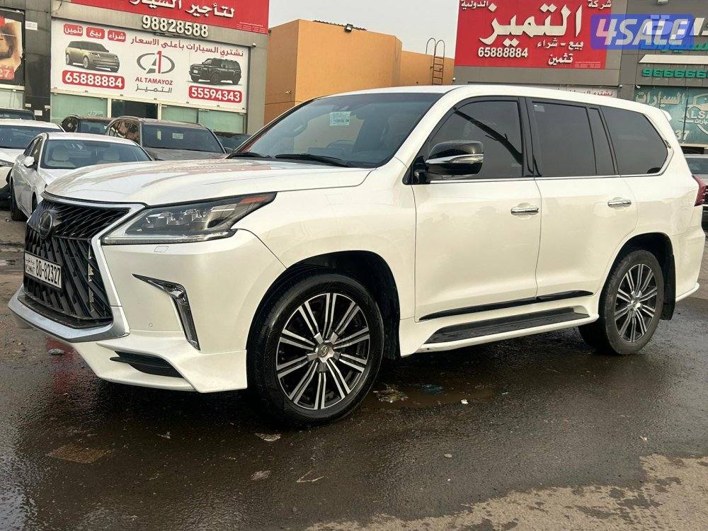 لكزس LX570 درجه اولى موديل 2016 ماشى 235.000 k.m  وارد الخليج.0