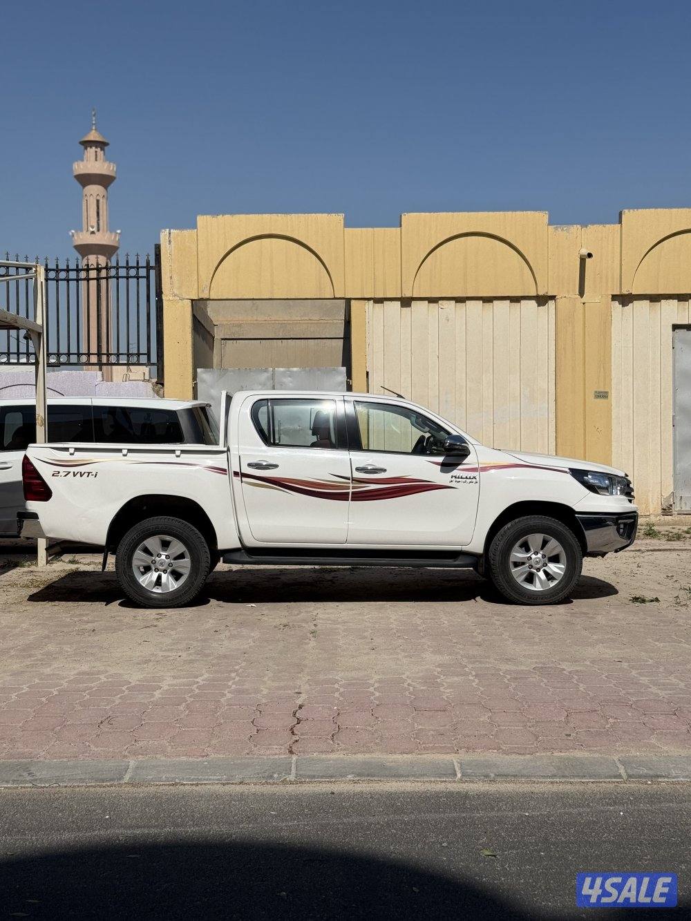 هايلكس صبغ وكاله ماشي ٤٦الف0