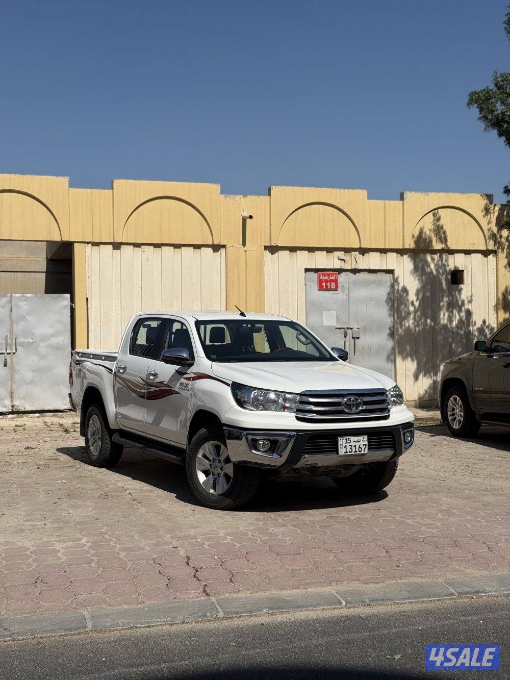 هايلكس صبغ وكاله ماشي ٤٦الف1