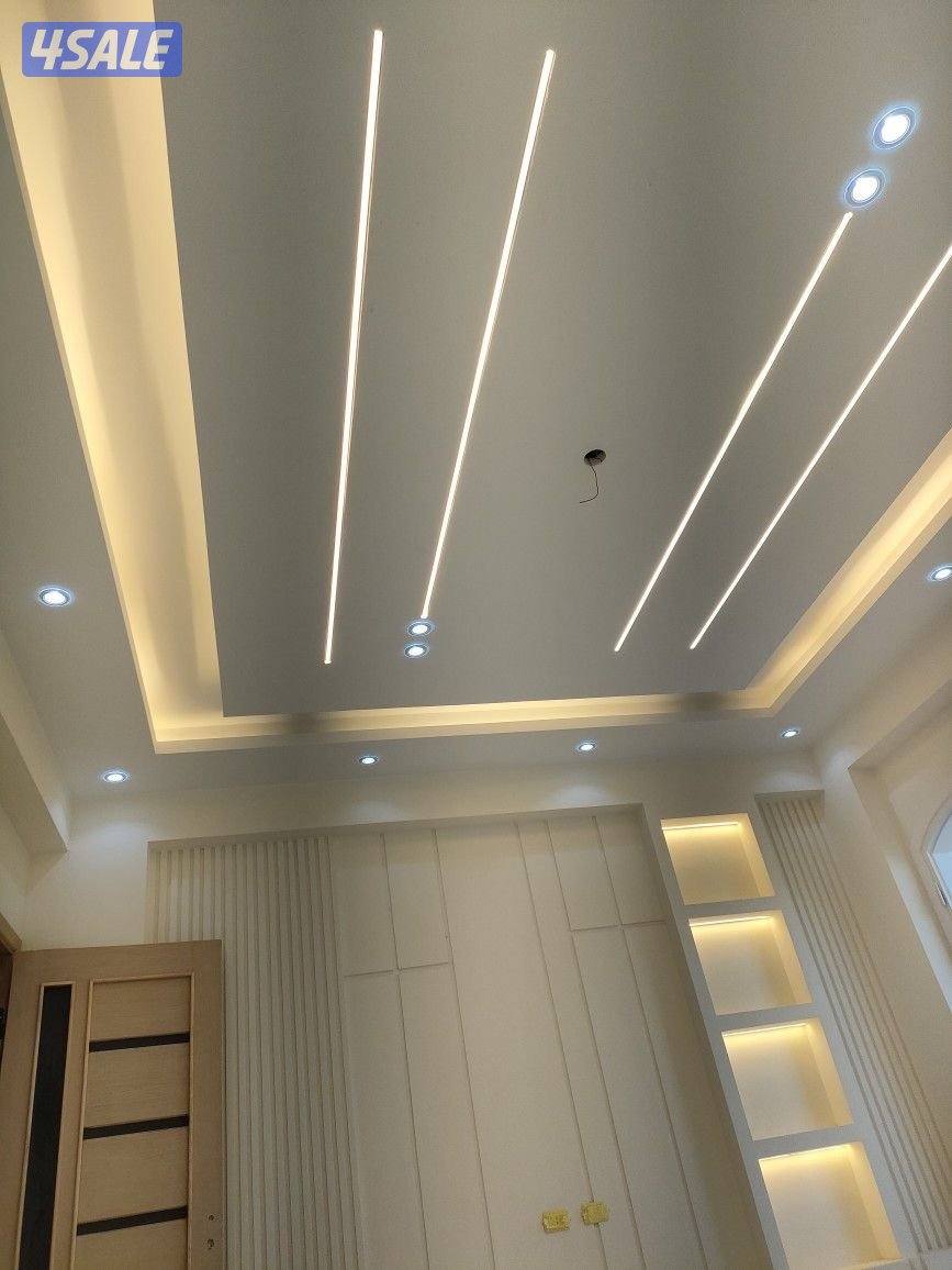 ديكور جبس بورد اسقف قاطع بارتيشن جبس بورد اسمنت بورد اصباغ بديل خشب15