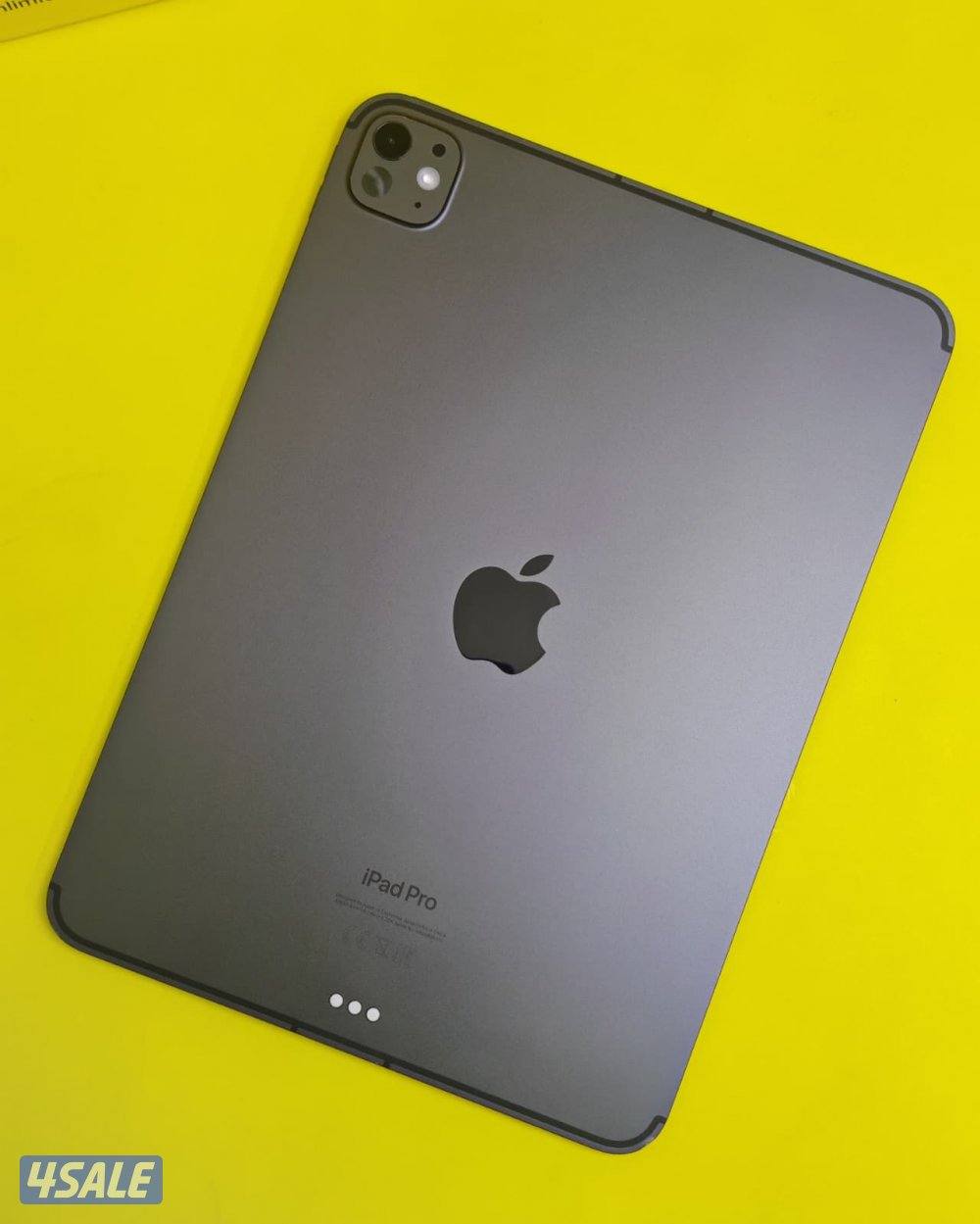 ايباد برو 11 M4 – 512 جيجا – رمادي شريحة eSIM بطارية 100% iPad Pro 110