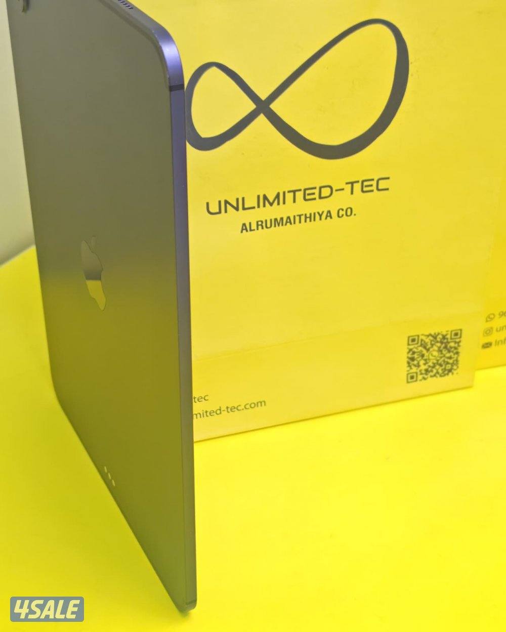 ايباد برو 11 M4 – 512 جيجا – رمادي شريحة eSIM بطارية 100% iPad Pro 115