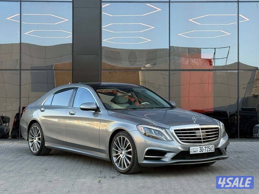 MERCEDES S550 AMG _2014 عداد 43 الف فقط0