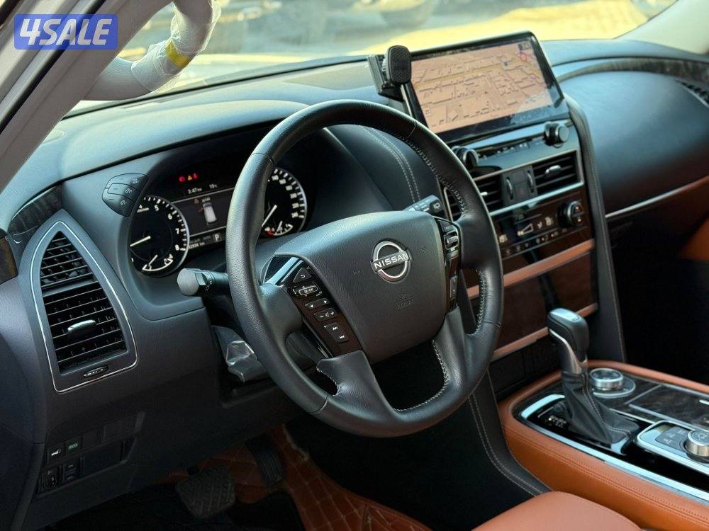 PATROL TITANIUM V8 _2024 عداد 32 الف فقط6