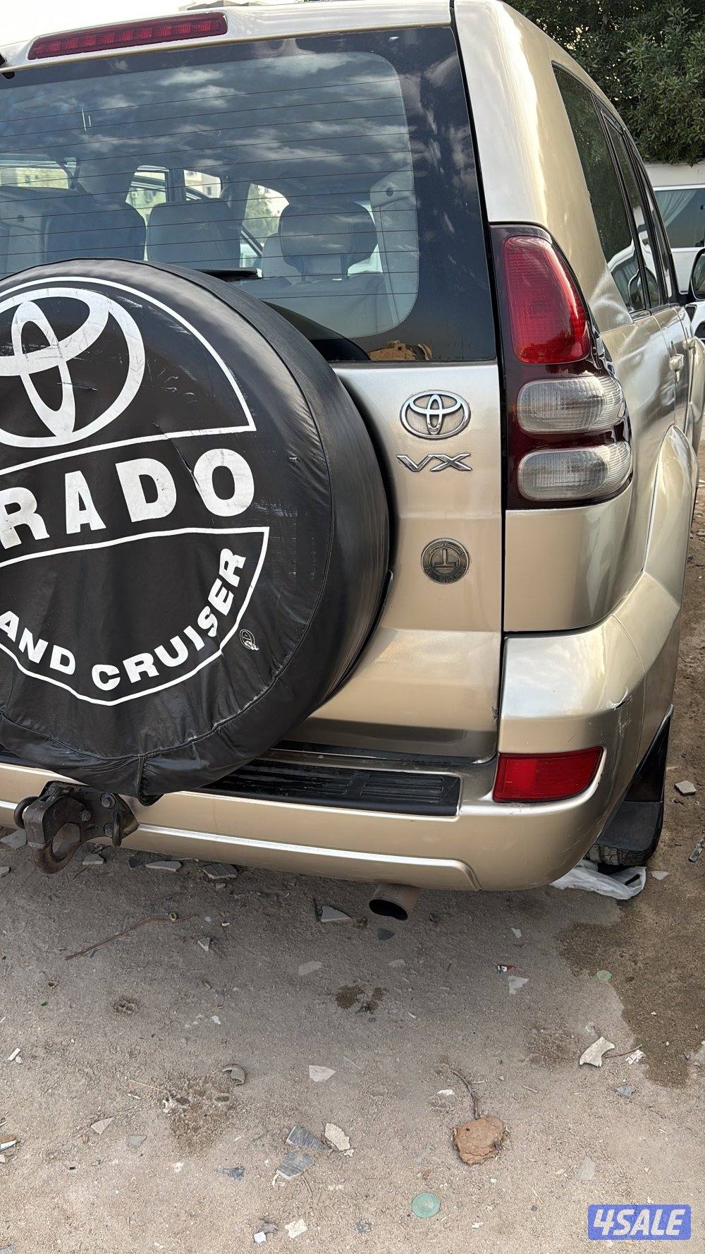 برادو 2004للبيع جير ماكينة شاصي ممتازة بيعة سريعة الجاد فقط7