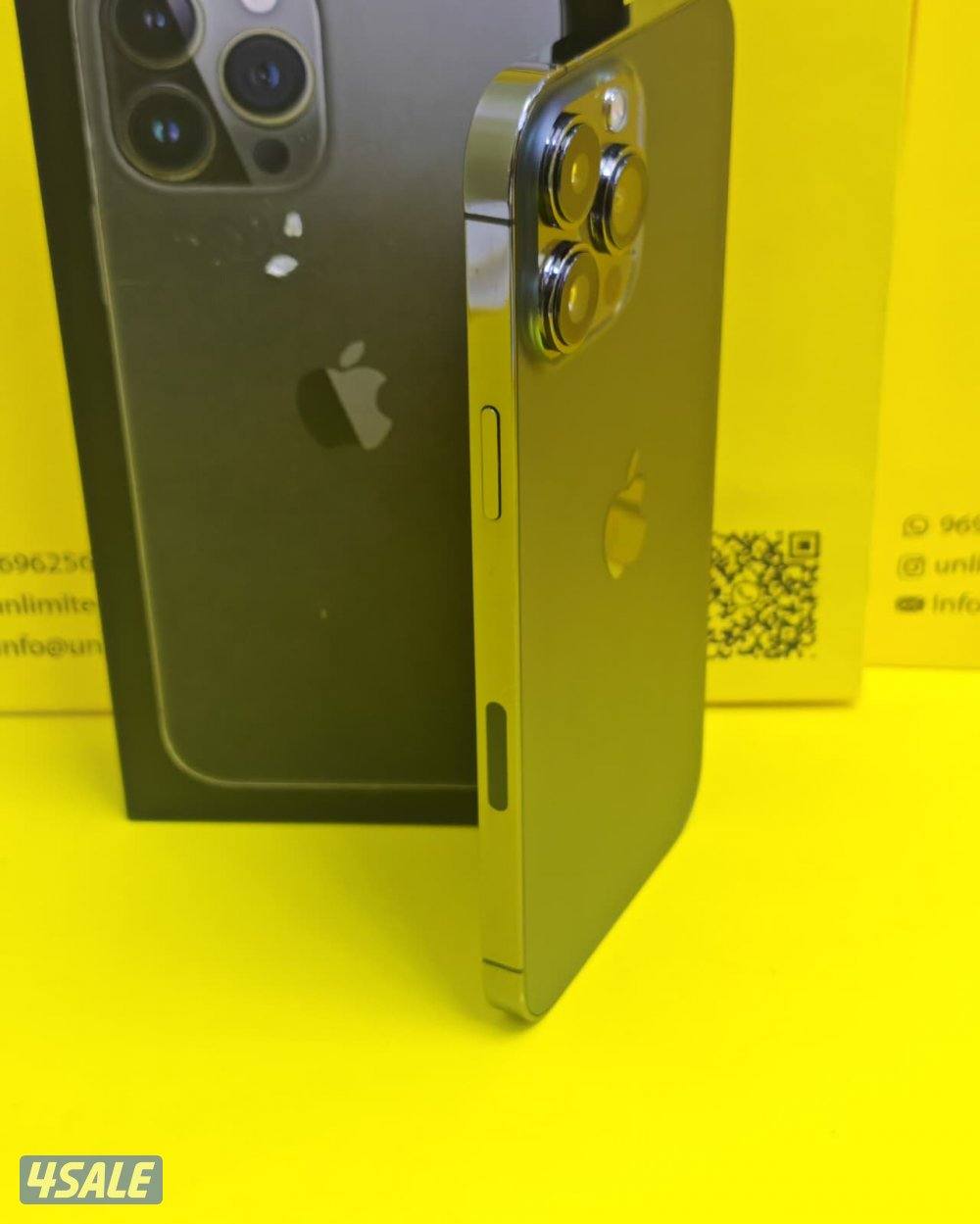 ايفون 13 برو ماكس – 1 تيرا – أسود بطارية 100% مستعمل مسجل بدون ضريبة2