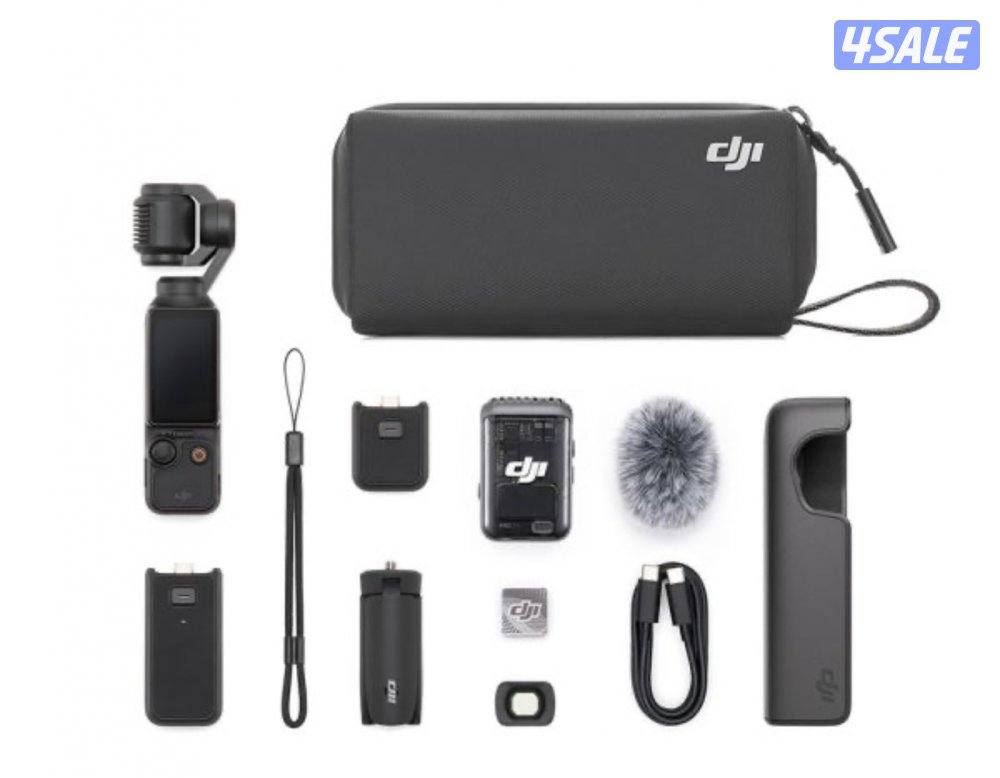 osmo pocket 3 اوزمو بوكت كامل استعمال مرة وحدة فقط شاريها الاسبوع الي0