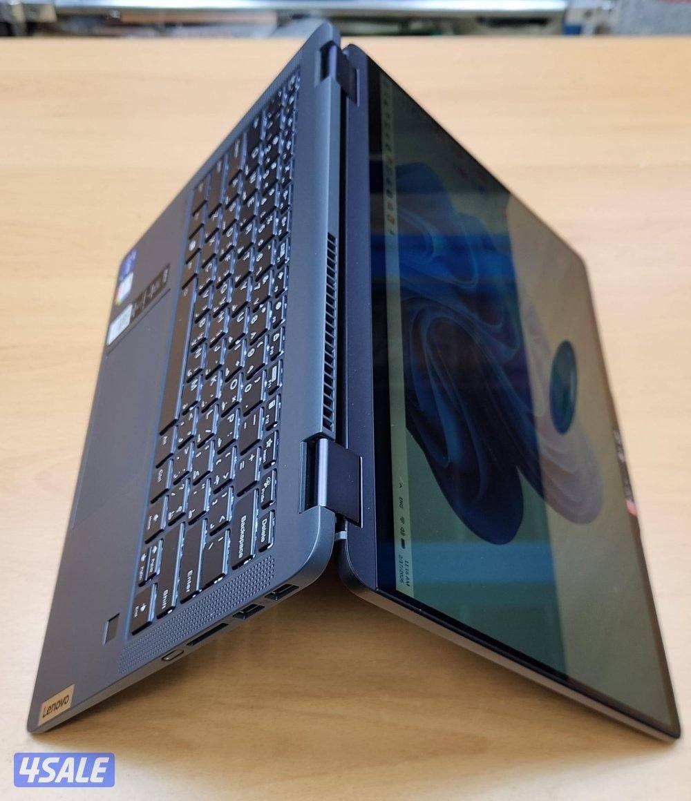 للبيع لابتوب Lenovo Flex 5 14inch i512gen/16 Ram DDR5/512SSD/تاتش سكري0