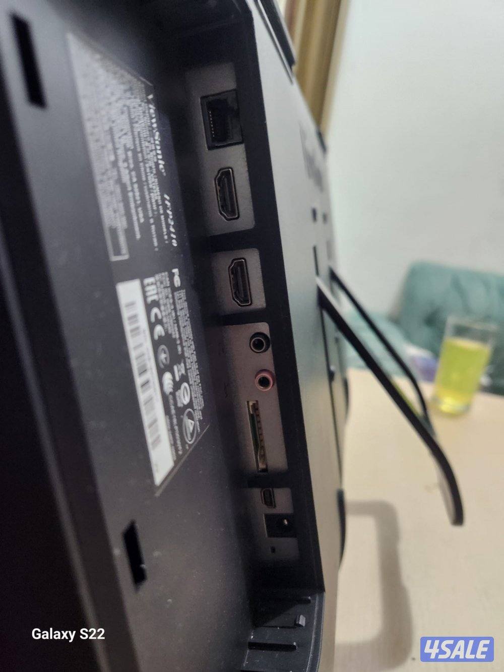 شاشة لمس ViewSonic 24 بوصة ممتازه للصغار والترفيه9