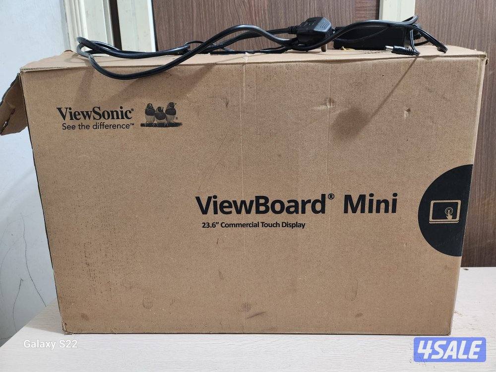 شاشة لمس ViewSonic 24 بوصة ممتازه للصغار والترفيه10