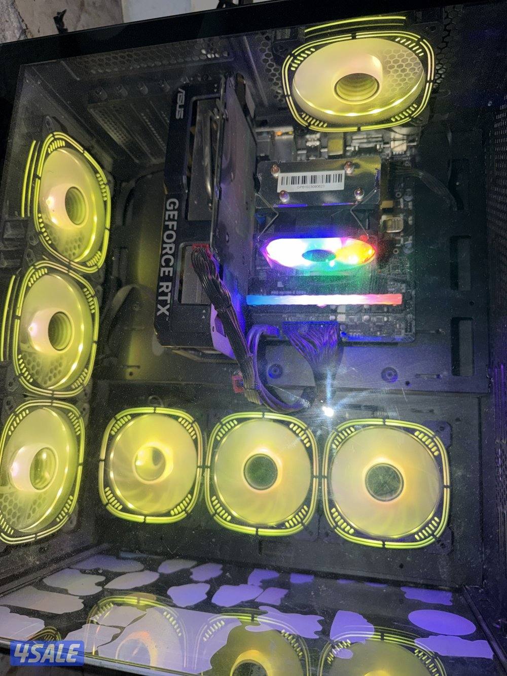 Intel i7-4700f   Ram 16gb  storg 954gb RTX4060   Motherboard ms-7d48.4