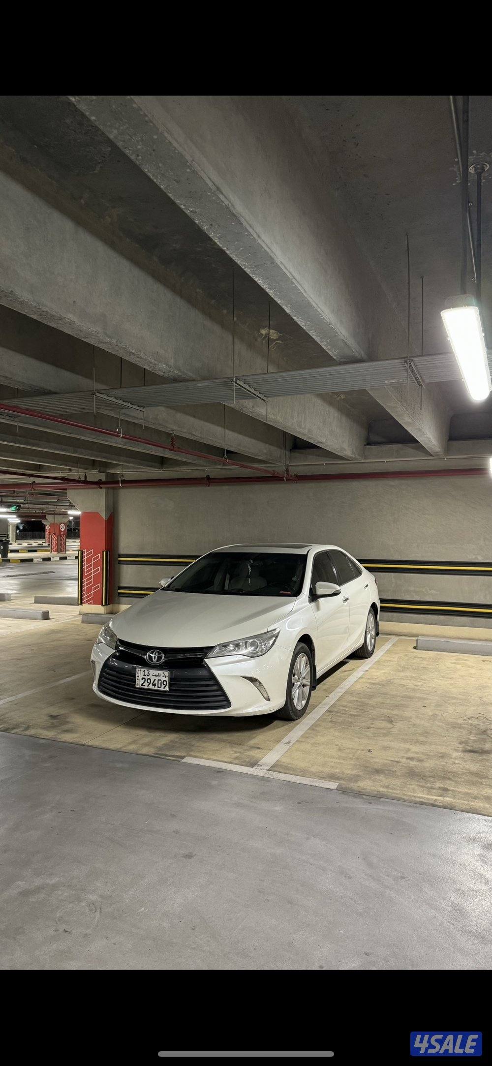 كامري ٢٠١٦ صبغ الوكاله ماعدا دعاميه اماميه وخلفيه ومدقر يسار ماشي٢٣٣1